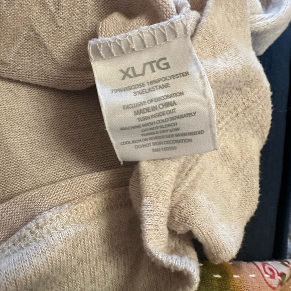 WEAR Erin Andrews wolverines Michigan sweater long sleeve top XL$120 - Picture 4 of 12